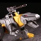 Детский игрушечный робот-трансформер-конструктор Гримлок G1 Transformer-construcktor Kbb G1 Grimlock 14 см - изображение 7