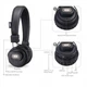 Бездротові Bluetooth стереонавушники NIA X5SP з МР3, FM і колонкою Чорний (IM 45961) TRG-6510 - зображення 4
