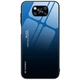 Защитный чехол Deexe Gradient Color для Xiaomi Poco X3 / Poco X3 Pro - Black / Blue - изображение 1