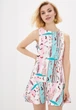 Платье "Наина" (розовый+мятный) 48-50(L-XL) - изображение 1