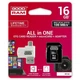 Карта памяти Goodram 16Gb microSDHC class 10 UHS-I (M1A4-0160R12) - изображение 2