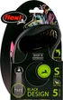 Smycz automatyczna FLEXI Black Design S 5m różowa (4000498033913) - obraz 2