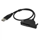 Переходник USB2.0 на mini SATA CD/DVD от привода ноутбука (13pin 6+7pin) - изображение 1