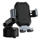 Держатель для телефона автомобильный Baseus Tank gravity с присоской SUYL-TK01 black/silver - изображение 1
