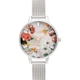 Женские часы Olivia Burton Demi MOP Dial Silver Mesh Watch OB16BF32 - изображение 1