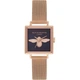 Женские часы Olivia Burton Animal Motif 3D Bee Square Dial OB16AM96 - изображение 1