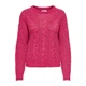 Кофта ONLY ROSIE LIFE L/S PULLOVER KNT S Розовый 15210613Jazzy - изображение 1