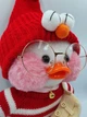 Мягкая игрушка уточка Сafe-mimi duck в красной шапочке, 30 см - изображение 2