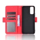 Чехол-книжка Deexe Wallet Stand для VIVO Y20 (V2027) / Y12s - Red - изображение 3
