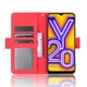 Чехол-книжка Deexe Wallet Stand для VIVO Y20 (V2027) / Y12s - Red - изображение 4