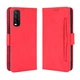Чехол-книжка Deexe Wallet Stand для VIVO Y20 (V2027) / Y12s - Red - изображение 7