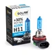 Галогеновая лампа Solar H11 12V 55W PGJ19-2 StarBlue 4200K (1281) - изображение 1