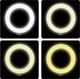 Кольцевая LED лампа 26 см со штативом и с держателем для телефона для селфи и юных блогеров - изображение 9