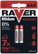 Батарейка Raver by Emos B7811 ААА Литий BLI 2 шт ( B7811) - изображение 1