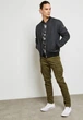 Чоловіча куртка - бомбер Solid Blouson Jacket&nbsp;-&nbsp;Bomber Сірий Розмір S (6179704-8288) - изображение 4