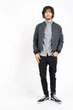 Чоловіча куртка - бомбер Solid Blouson Jacket&nbsp;-&nbsp;Bomber Сірий Розмір S (6179704-8288) - изображение 6