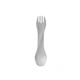 Ложко-виделка Humangear GoBites Uno light grey світло-сіра - изображение 1
