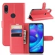 Чехол Luxury для Xiaomi Mi Play книжка Красный - изображение 1