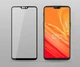 Защитное стекло LUX для OnePlus 6 Full Сover черный 0,3 мм в упаковке - изображение 2