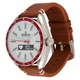 Смарт-часы водонепроницаемые с пульсометром INFINITYS X10 45mm Swiss Classic Chrono Red-white - изображение 7