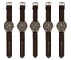 Смарт-часы водонепроницаемые с пульсометром INFINITYS X10 45mm Swiss Classic Chrono Gold-brown - изображение 8