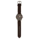 Смарт-часы водонепроницаемые с пульсометром INFINITYS X10 45mm Swiss Classic Chrono Gold-brown - изображение 9