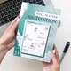 Ежедневник с отрывными листами Daily My perfect day Мотивирующий LifeFLUX А5 62 листа Бирюзовый (LFDAEPTU015) - изображение 4