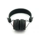 Бездротові Bluetooth Навушники з MP3 плеєром NIA-X2 Радіо блютуз Чорний - зображення 3