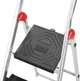 Стремянка алюминиевая Hailo L100 TopLine 4 ступени (8050407) - изображение 6