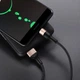 Кабель Hoco X26 USB to Type-C 1m черно-золотистый - изображение 2