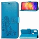 Чехол Clover для Xiaomi Redmi Note 7 / Note 7 Pro книжка кожа PU голубой - изображение 1