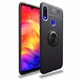 Чехол TPU Ring для Xiaomi Redmi 7 бампер оригинальный с кольцом Black - изображение 1