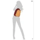 Рюкзак молодежный Cool For School 44x32x20 см 28 л Оранжево-рыжий (CF86588-07) - изображение 2