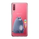Тонкий cиликоновый чехол Unique Covers на Samsung Galaxy A7 2018 с котом Хлоя (2045 Galaxy A750) - изображение 1