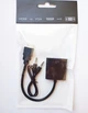 HDMI - VGA Перехідник HDMI на VGA конвертер адаптер ХДМІ у ВГА перетворювач з аудіо кабелем для T2 приставки XBOX PS3 монітора HDMI to VGA audio ( AY20-1 ) - зображення 2