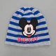 Шапка Disney Mickey Mouse для хлопчика 46-50 см Сіра з синім 15317 - зображення 1