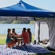 Алюминиевый стол для пикника раскладной со 4 стульями Folding Table 85х67х67 см (Серебристый) (IM 46620) - изображение 9