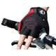 Перчатки велосипедные Pearl Izumi гелевые беспалые вело велоперчатки Black-Red XL - изображение 2