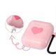Чехол для наушников Apple AirPods Alitek Heart Pink (без карабина) -Refurbished (88536y) - изображение 4