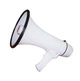 Громкоговоритель аккумуляторный для усиления звука 30 W мегафон рупор MEGAPHONE HW-20B Белый - изображение 2