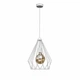 Підвісний світильник стельовий 100lamp Loft Е-27 метал, білий (NL 430W) - зображення 1