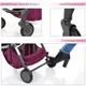 Прогулочная коляска EL Camino Handy ME 1034L Sangria Purple (ME 1034L) - изображение 10