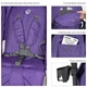 Прогулочная коляска-трость El Camino Breez ME 1029 Violet (ME 1029) - изображение 5