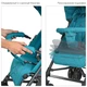 Прогулочная коляска-трость El Camino Breez ME 1029 Lagoon Turquoise (ME 1029) - изображение 4