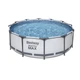 Круглый каркасный бассейн Bestway 56260 (366х100 см) Steel Pro Frame Pool - изображение 1