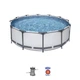 Круглый каркасный бассейн Bestway 56260 (366х100 см) Steel Pro Frame Pool - изображение 2