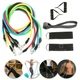 Набор эспандеров Power Bands Разноцветные тренажер для рук и ног с сумкой для женщин и мужчин - изображение 3