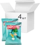 Упаковка натуральных чипсов CHIPSTERS со вкусом Сметана и зелень 130 г х 4 шт (0.52 кг) (4820182746567) - изображение 1