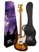 Бас-гитара SX FJB62+ 3 Tone Sunburst - изображение 5