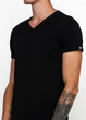 Футболка "Only Man" (95-TSH-3-02-V-black/small-silver-back-XS) - изображение 3